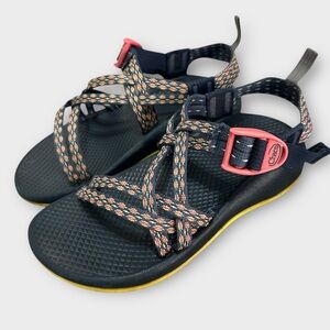Chaco Big Kid's ZX/1 EcoTread Sandals Size 2 Hiking Outdoor Beach Playground